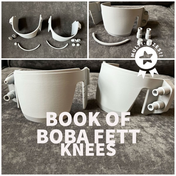 Book of Boba Fett Knee Armor; Boba Fett, Cobb Vanth ROTJ Mandalorian