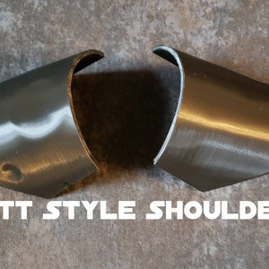 Shoulder Armor; Boba / Jango Fett / Cobb Vanth ROTJ Mandalorian