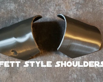 Shoulder Armor; Boba / Jango Fett / Cobb Vanth ROTJ Mandalorian