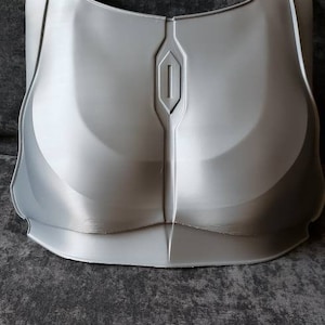 Female Mandalorian Chest Plate Armor, Custom Sized, Manufactured & Shipped from USA