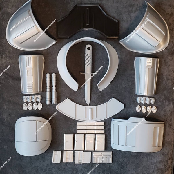 Cara Dune Armor Kit Season 1, Custom Sized