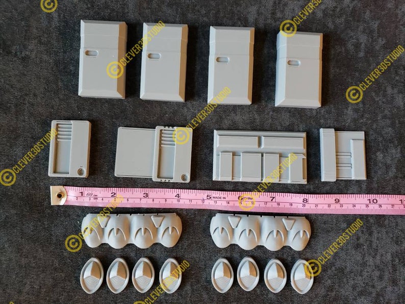 Boxes Knuckle Covers accessories cylinders Cara Dune Belt Greebles detonators