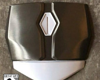 3D Printed Mandalorian Chest Armor, Axe Woves Deathwatch, Custom Sized