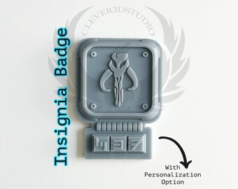 Insignia Cosplay Badge, mandalorian, droid, imperial, new republic