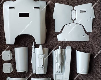 Boba Fett "Boba Fresh" Repaint Season 2 Mandalorian Armor Kit – 3D Printed – Custom Sizing Available – Made in USA