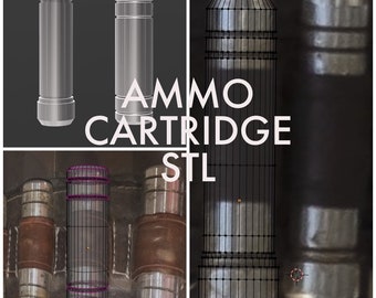 Cinturón mandaloriano Shin Cartucho Modelo digital STL Cilindro Din Djarin mando