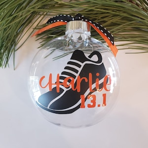 Running Ornament | Runner | Marathon Ornament | Track Ornament | Cross Country Ornament | Personalized XC Running Track Marathon Ornament
