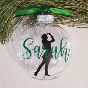 Drill Team Ornament Personalized Drill Team Gift Military Drill Team Colorguard Dance Team Kickline