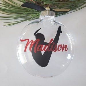 Frauen Tauchen Ornament| Personalisiertes Dive Team Ornament - Female | Schwimmteam |  | Taucherteam Geschenk