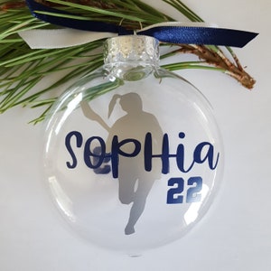 Lacrosse Ornament | Women&#39;s LAX | Personalized Girls Lacrosse Ornament | LAX