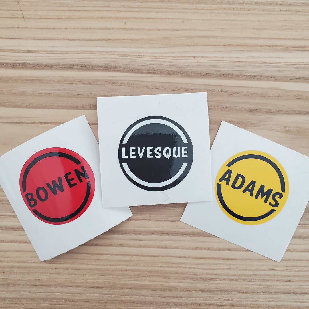 Bat Knob Decal Sticker With Name for Baseball/softball 1 3/8 Dia. Etsy