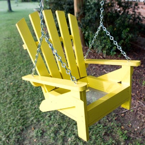 Bird Feeder, Adirondack Chair,  Hanging Hardware included, Mother's Day Gift, Thank You Gift, Wife Gift, Teacher Gift, Grandparents Gift
