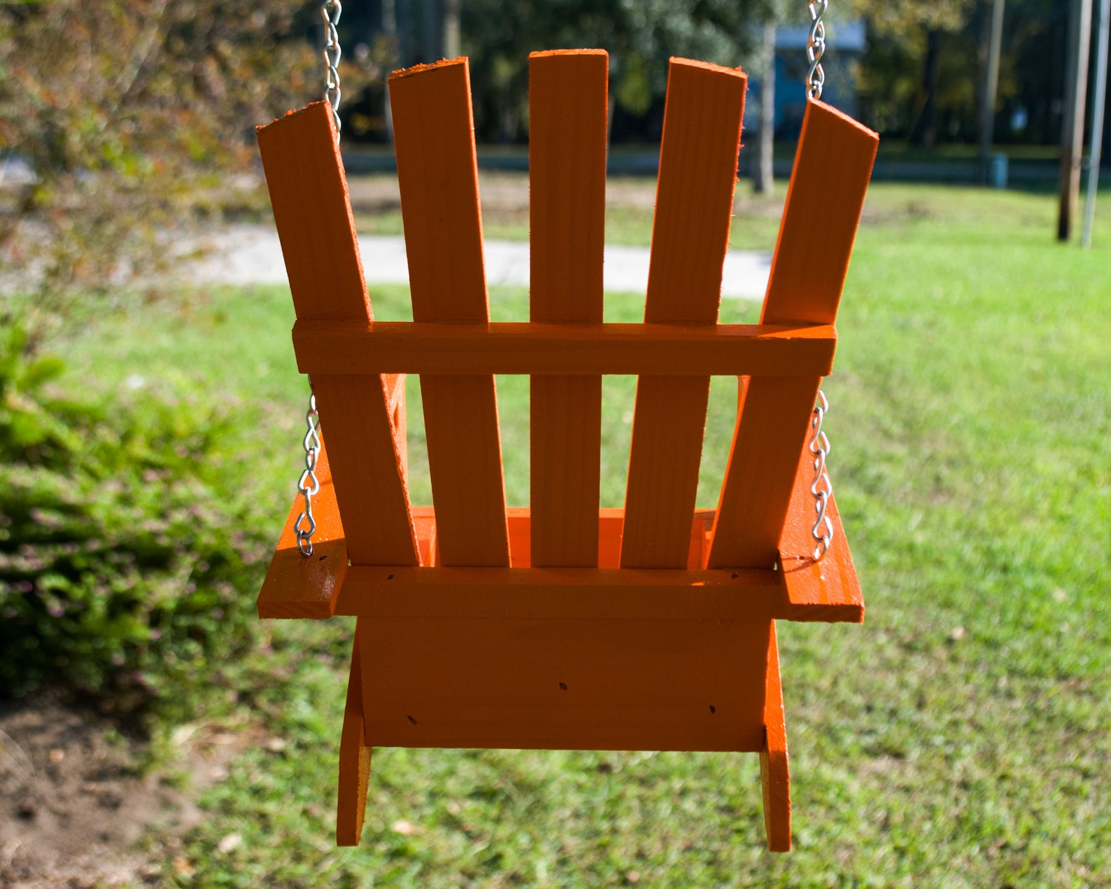 Bird Feeder Adirondack Chair Hanging Bird Feeder Cypress Etsy