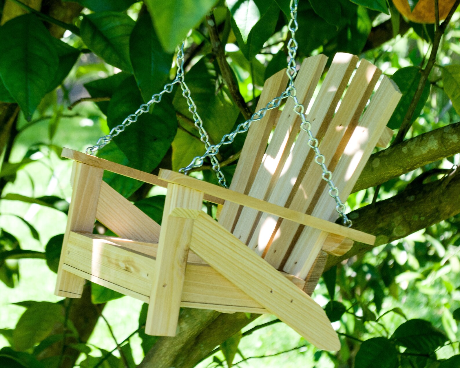 Bird Feeder Adirondack Chair Cypress Wood Thank You Gift Etsy