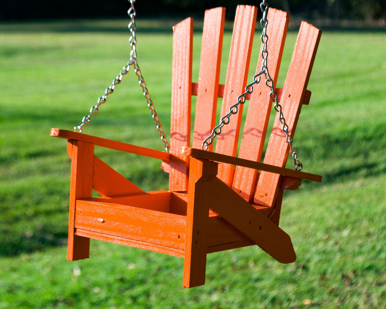 Adirondack Chair Bird Feeder Hanging Bird Feeder Cypress Etsy
