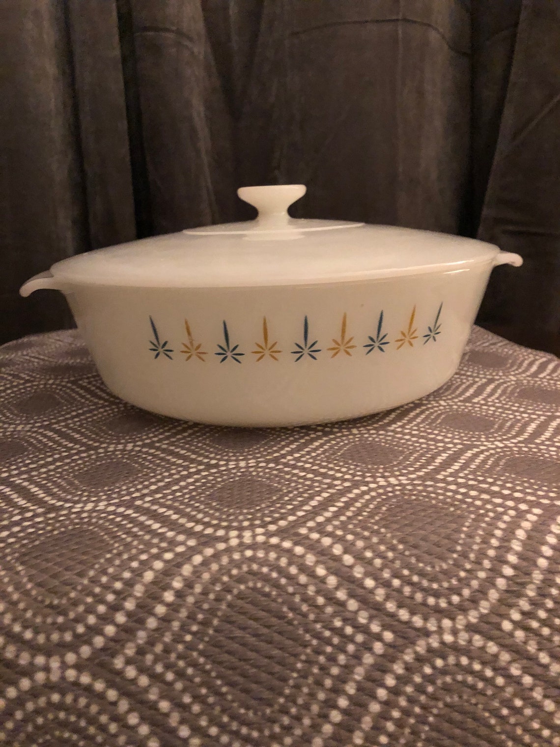 Fire king cookware baking dish Etsy