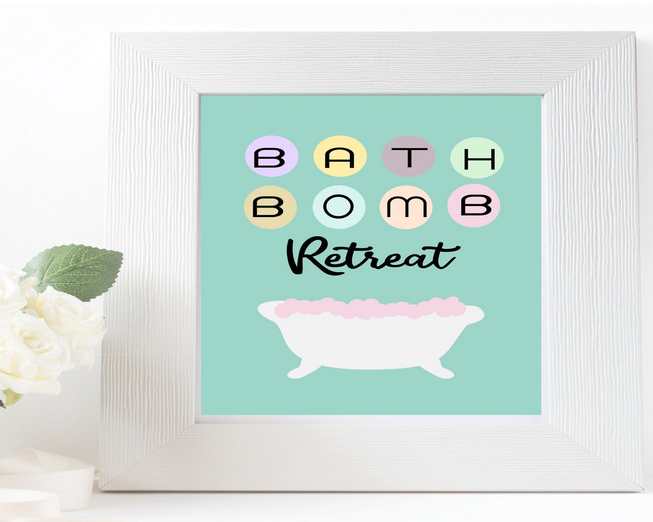 Lush Bathroom Décor Bath Bombs SVG Bathtub Tray PNG Bath Etsy Ireland