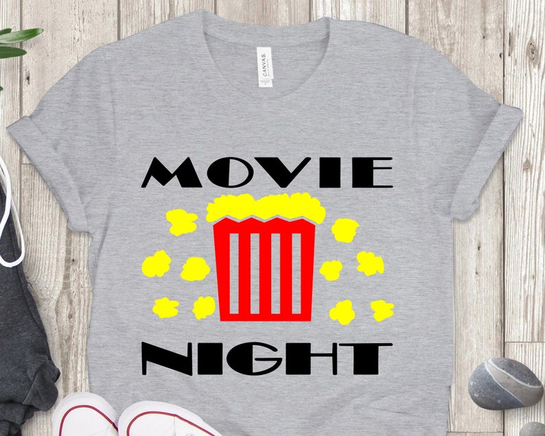 Movie Night SVG Family Movie Night Tshirts PNG Movie Etsy Singapore