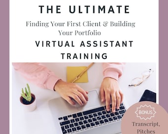 How To Get Virtual Assistant Clients Training Work from home Step by step guide Social Media Manager Va Bussiness starter Freelancer biz