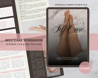 SELF CARE JOURNAL, Self Care Journal Self Care Planner, Wellness Printable Mental Health Growth Tracker, Self Care Digital Download