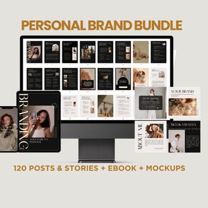 Personal Brand Bundle Guide Kit for Coaches Realtor Speakers Authors ...
