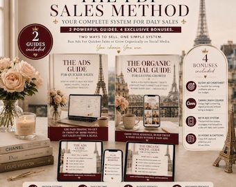 The PDF Method Mrr Make Money Online Social Media Growth Marketing Canva templates editable guide 27 pdf daily cash sale method