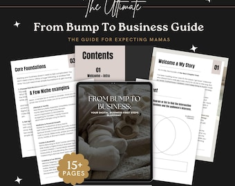 Digital Marketing For Moms Guide DFY Passive Income ebook Make Money on Instagram Digital Faceless Marketing Business Guide for New Parents