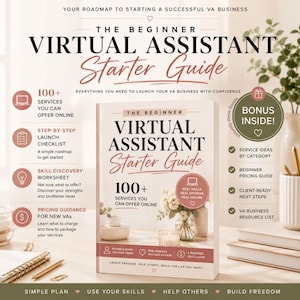 Guide to a Successful Virtual Assistant Business Launch Executive Assistant Mom Startup Make Money Work From Home SMM Welcome Client