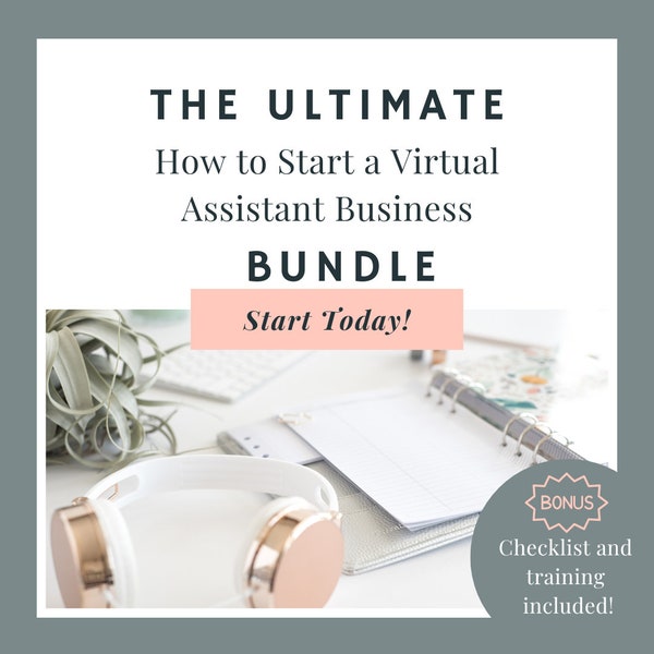 Start Virtual Assistant Business Training Work from home Step by step guide Social Media Manager Va Bussiness starter Become A Freelancer