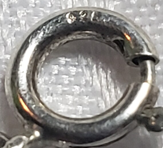 925 Sterling Cubic Zirconia Waterfall Necklace - image 10