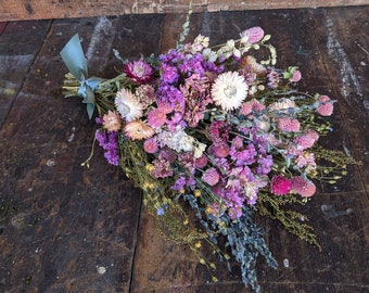 Bridal Bouquet | Blush Bouquet | Boutonniere | Dried Flower | Spring Wedding | Wedding Bouquet | Wildflower