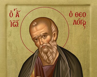 Saint Catherine Icon on Solid Wood With 22 Karat Gold Leaf Background ...
