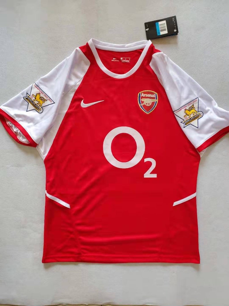2002-2003 Arsenal Henry 14 Soccer Jersey Home vintage Henry | Etsy