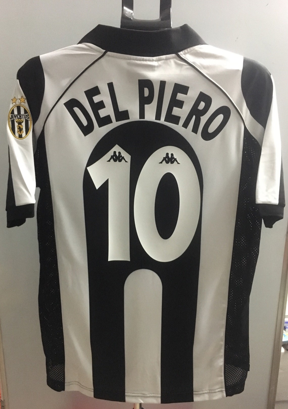 1997 1998 Juventus 10 del Piero Soccer Jersey Home Vintage Etsy