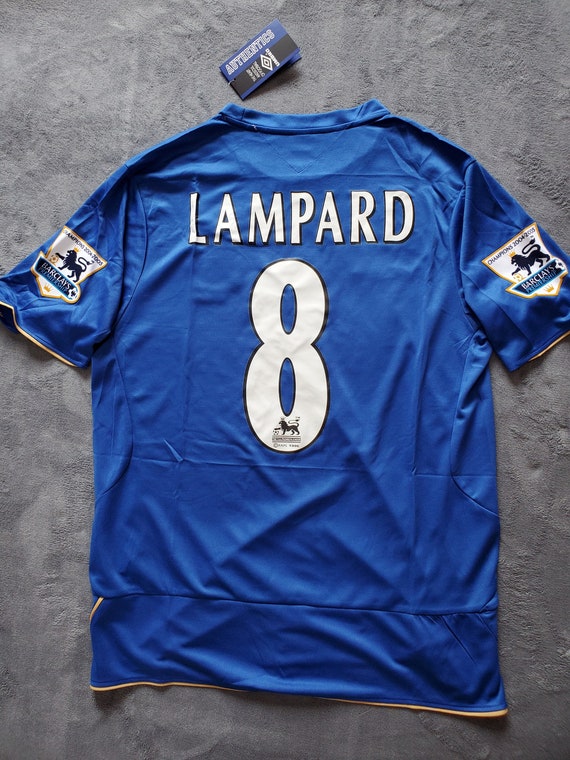 2005 2006 Chelsea 8 Frank Lampard Soccer Jersey Home Premier Etsy