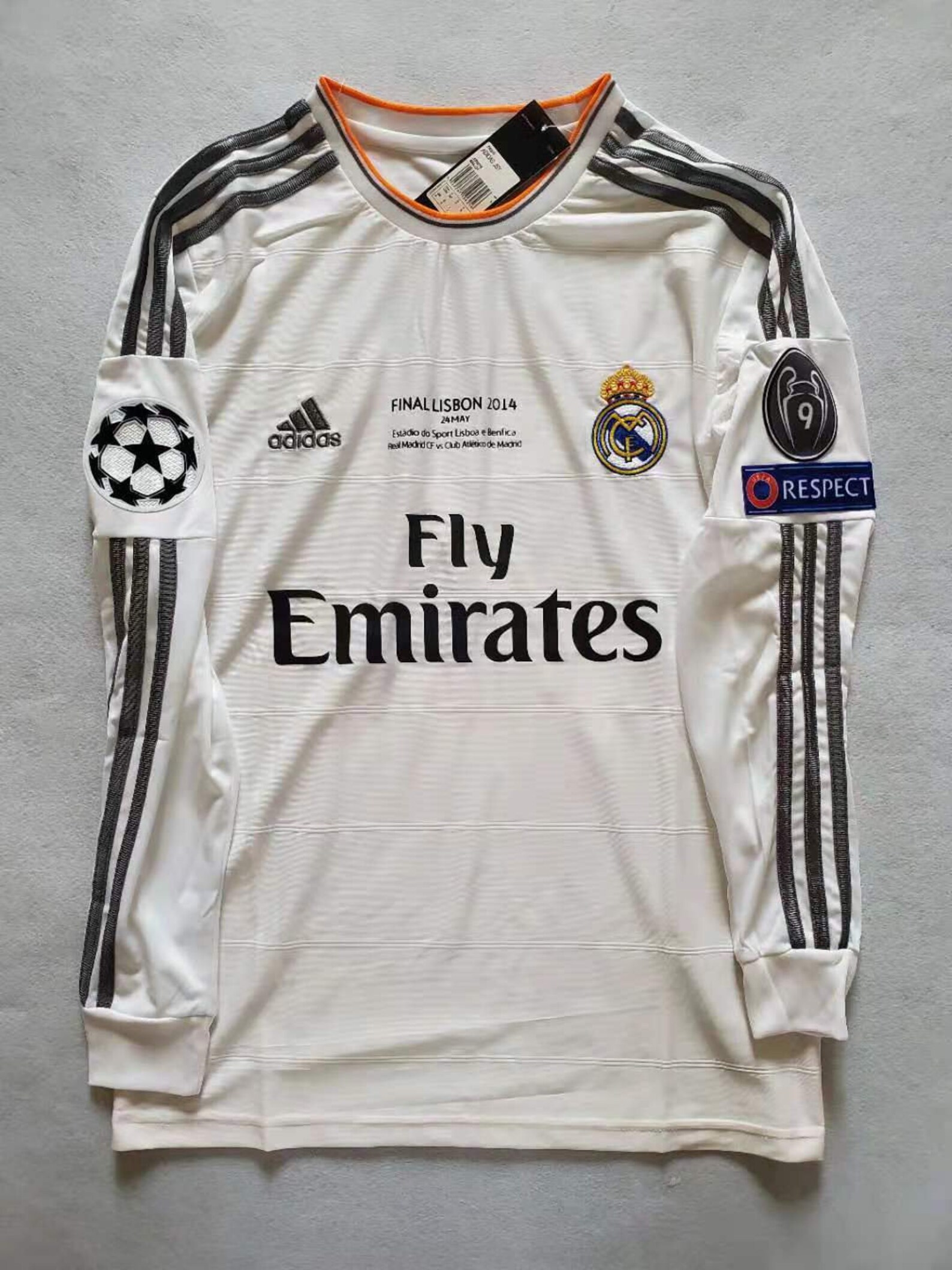 2014 UEFA Real Madrid Cristiano Ronaldo 7 Soccer Jersey White Etsy