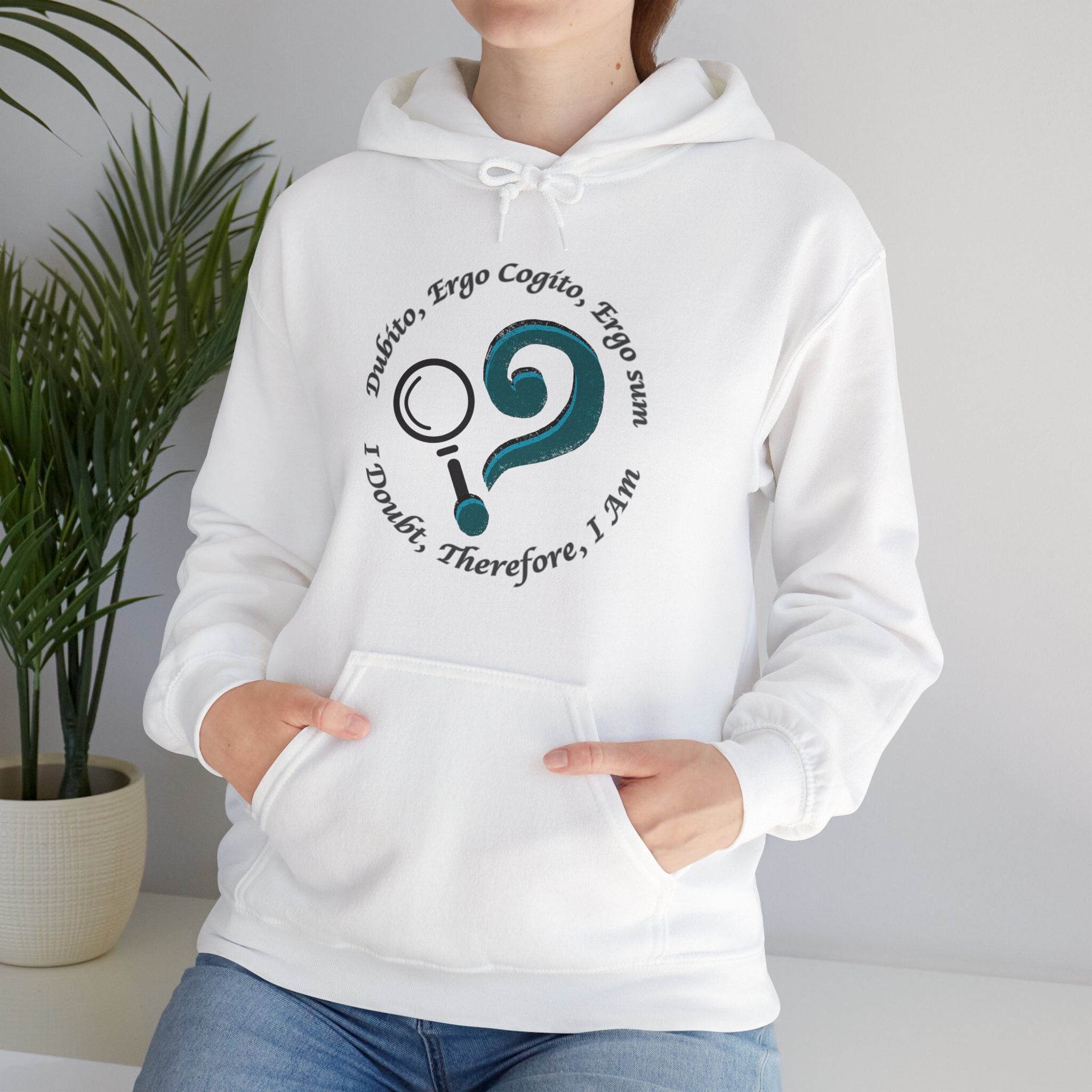 I think therefore i am hoodie hotsell