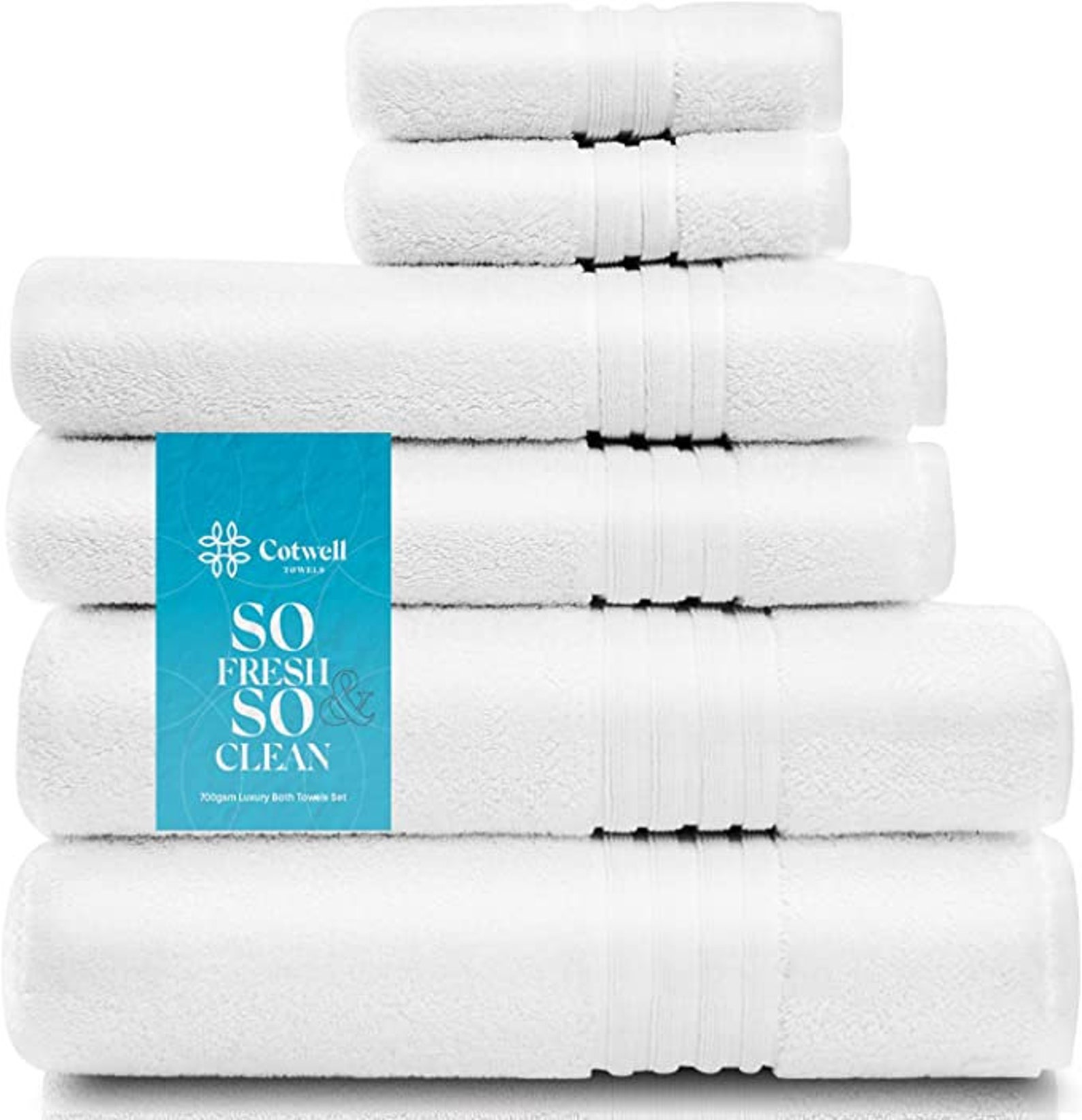 6pcs Luxury Bath Towel Set. Hotel & Spa Quality Towels Etsy