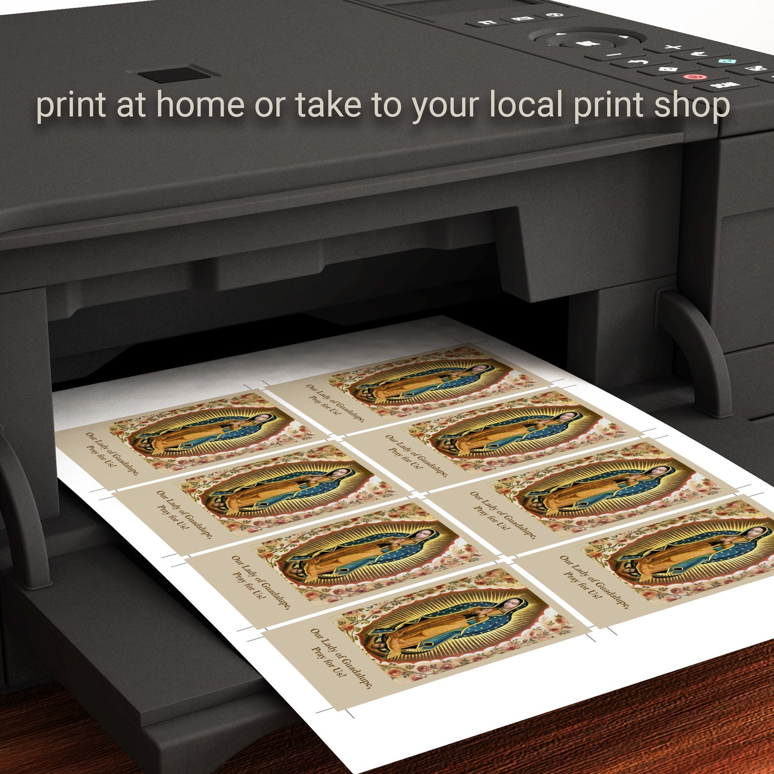 Prayer Cards, Spanish Prayer Cards, Catholic Prayer Cards, Personalized ...