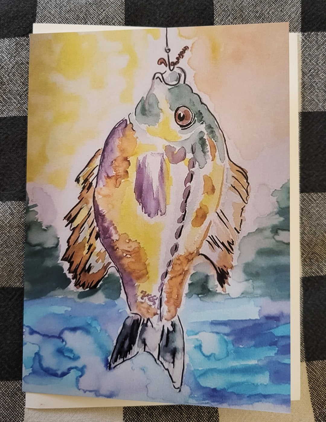 Fisherman Birthday, Greeting Card, Hope You Catch the Big One This Year