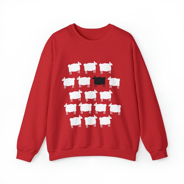 Princess Diana Black Sheep Sweater - Unisex Heavy Blend™ Crewneck Sweatshirt