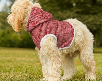 Winter & Holiday Pet Hoodie | Sweater for Dog + Cat