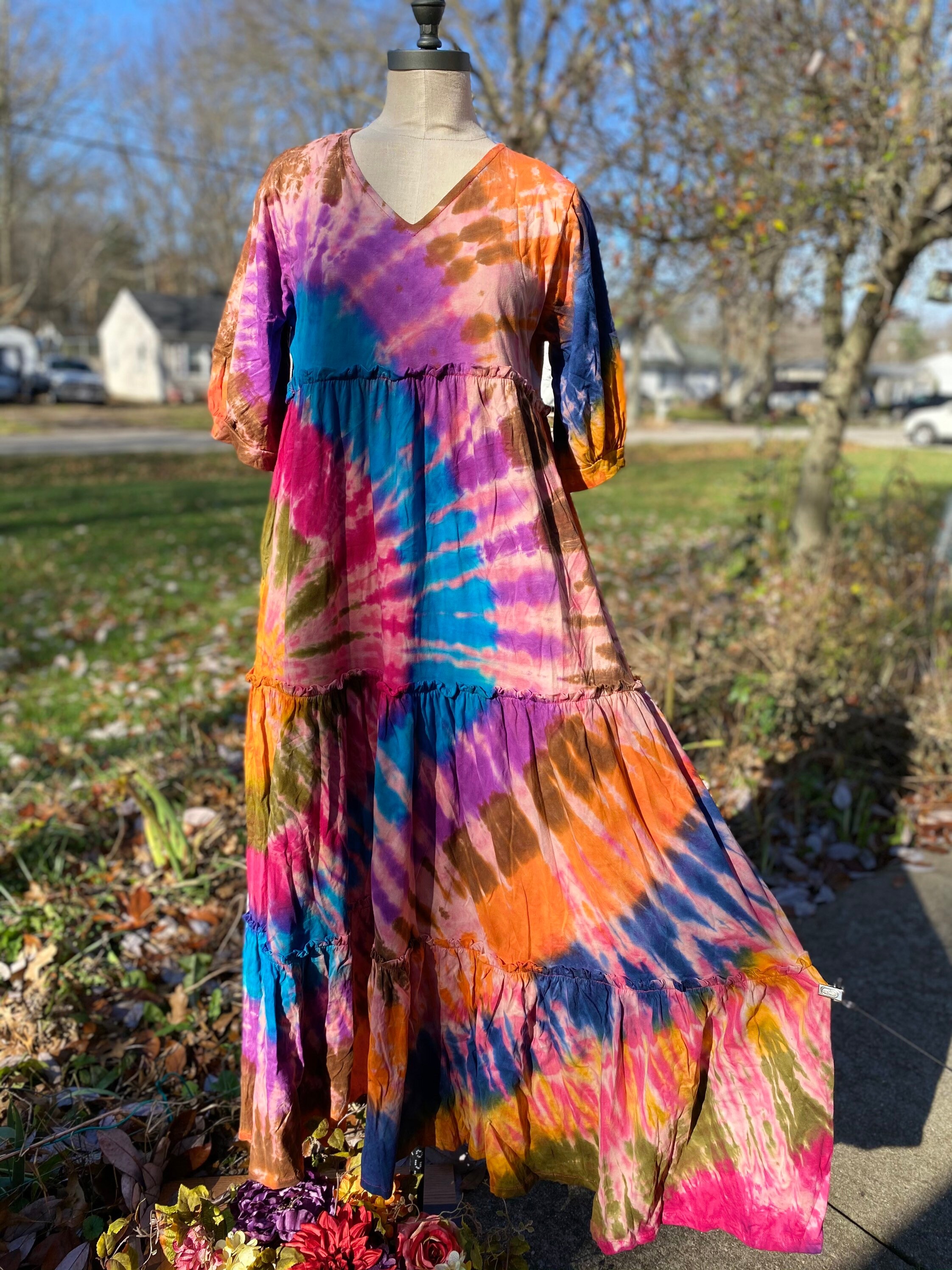 Tie Dye Fashion Runway Tie Dyed Look Modern Tie Dye Balloon Etsy