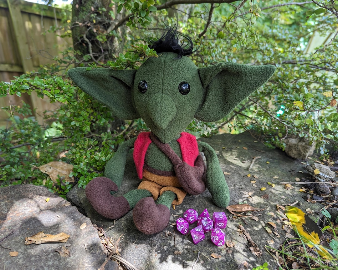 Dice Goblin GOBLIN PLUSHIE - Etsy