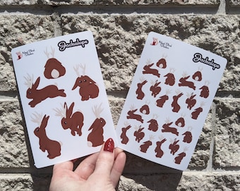 Jackalope STICKER SHEETS