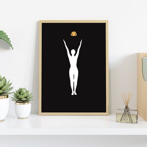Yoga Printable Art | Digital Yoga Prints for Home Decor & Wall Art | 18X24