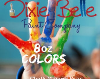 Dixie Belle Chalk Mineral Paint - 8oz Size - Furniture & Cabinet Paint