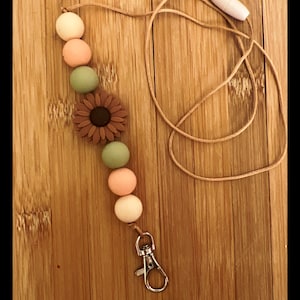 Gerbera Daisy Lanyard