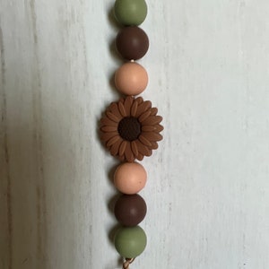 Daisy Lanyard Dark Brown