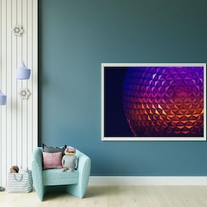 Disney Epcot Ball Photography Print